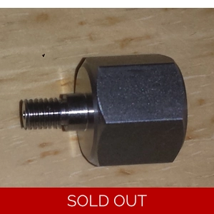 FX 200 Pressure gauge adaptor in Stainless Steel